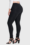 WR.UP® Curvy Fashion - High Waisted - Full Length - Black 4