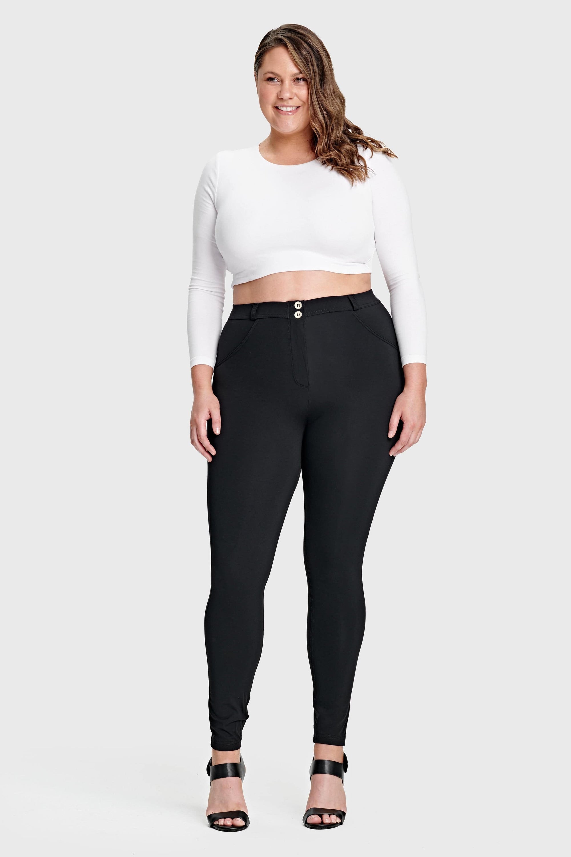 WR.UP® Curvy Diwo Pro - High Waisted - Full Length - Black 6