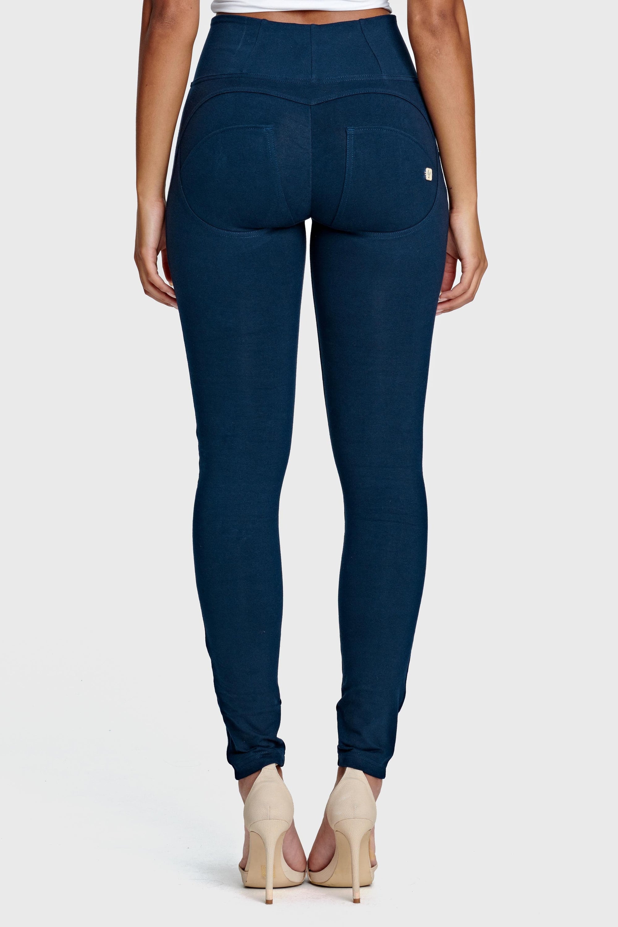 WR.UP® Fashion - High Waisted - Full Length - Navy Blue 4