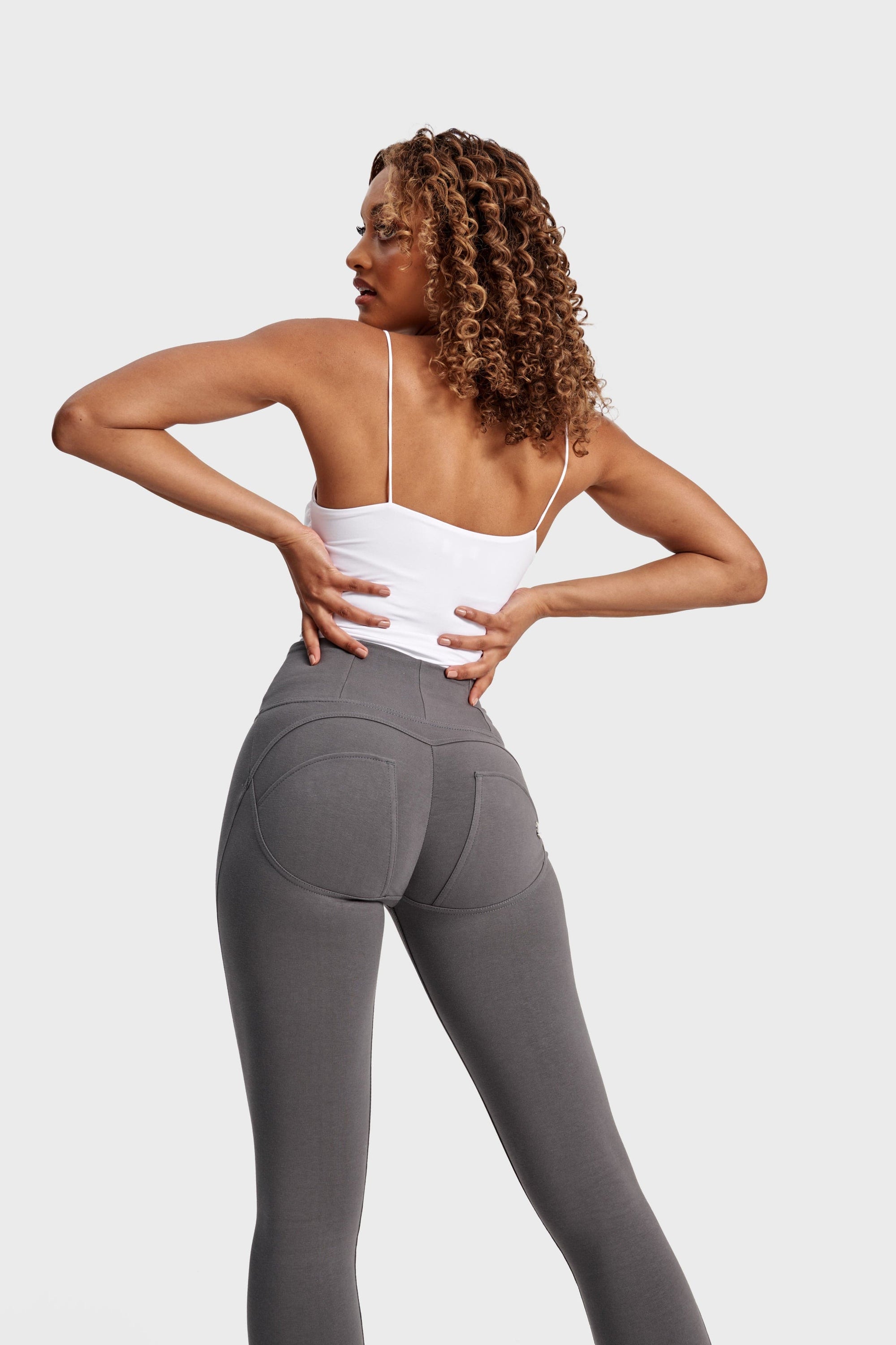 WR.UP® Fashion - High Waisted - Full Length - Grey 7
