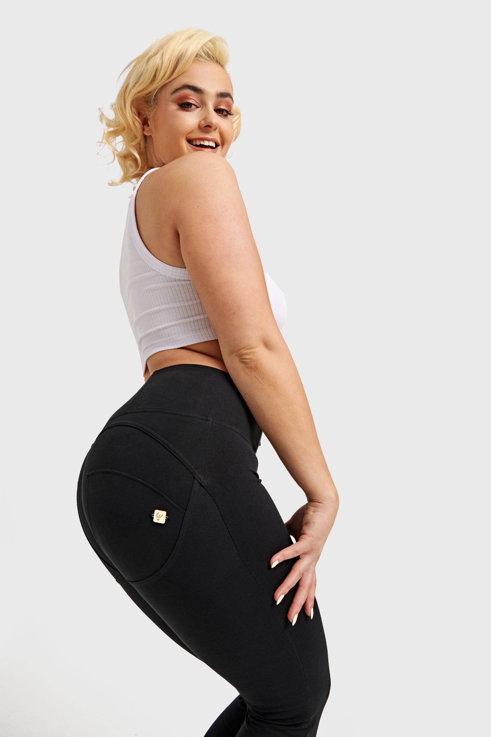 WR.UP® Fashion - High Waisted - Full Length - Black 10