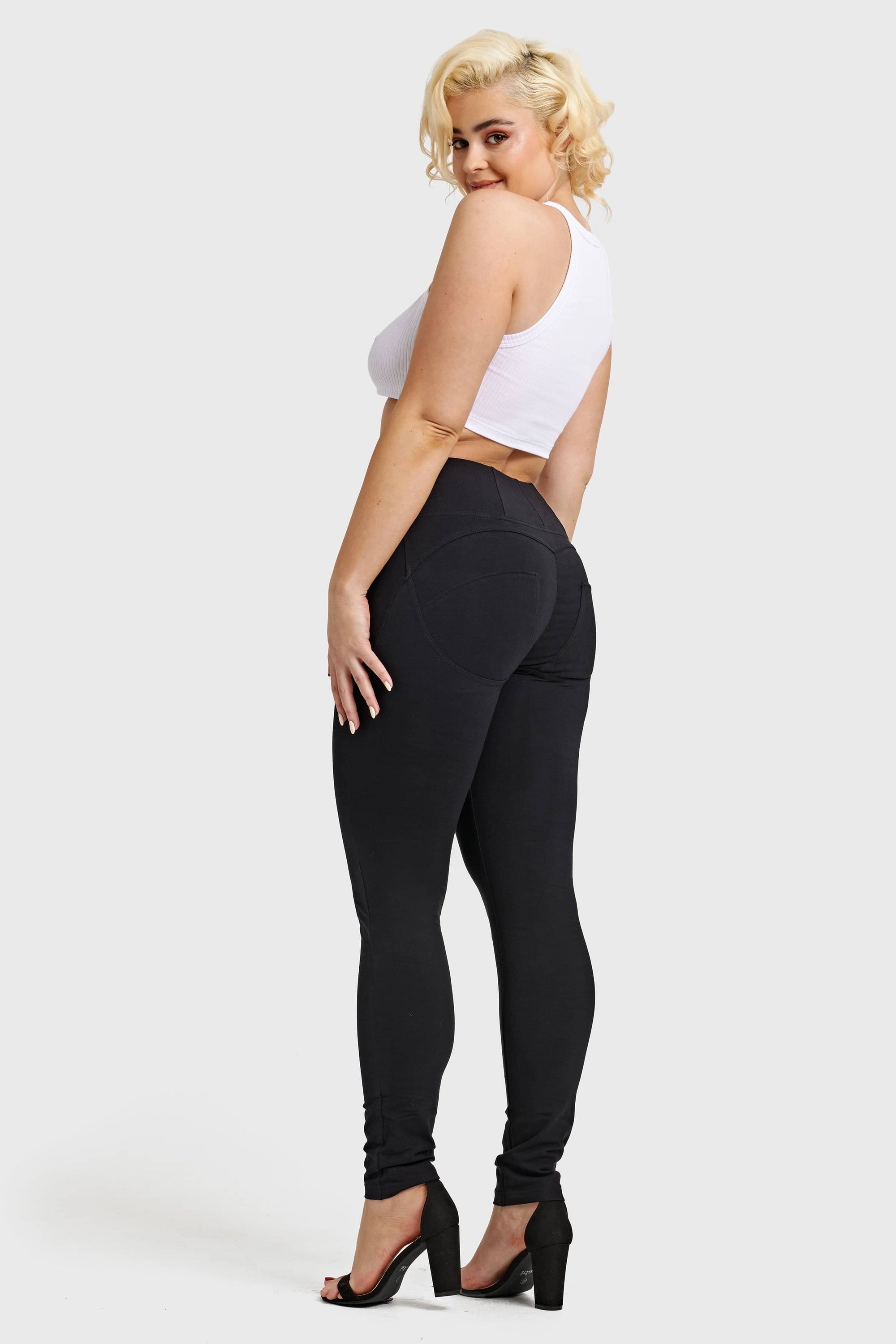 WR.UP® Fashion - High Waisted - Full Length - Black 14