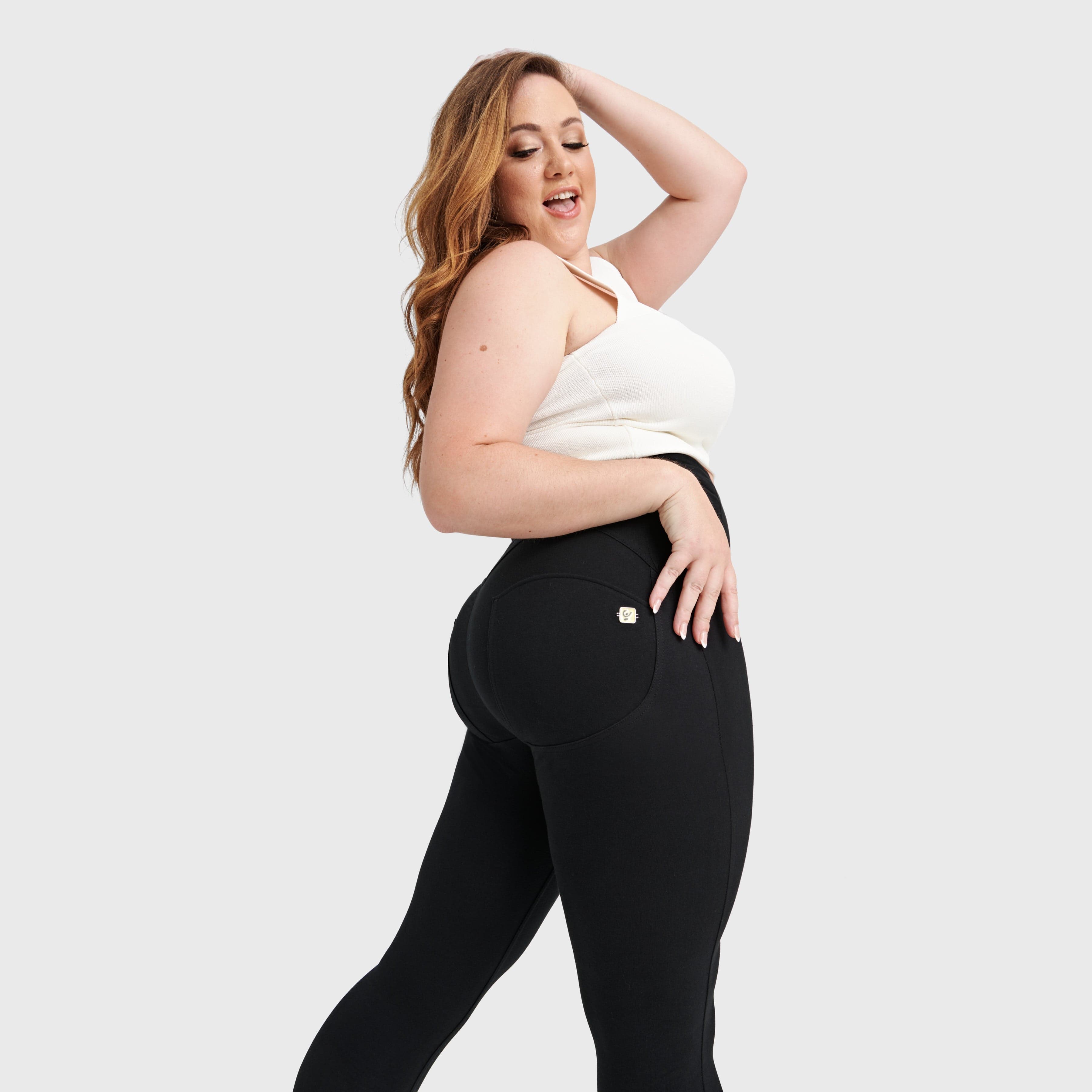 WR.UP® Curvy Fashion - Zip High Waisted - Full Length - Black 2