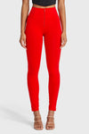 WR.UP® Fashion - High Waisted - Full Length - Red 9