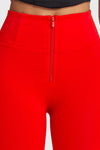 WR.UP® Fashion - High Waisted - Full Length - Red 10