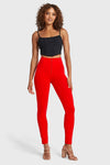 WR.UP® Fashion - High Waisted - Full Length - Red 6