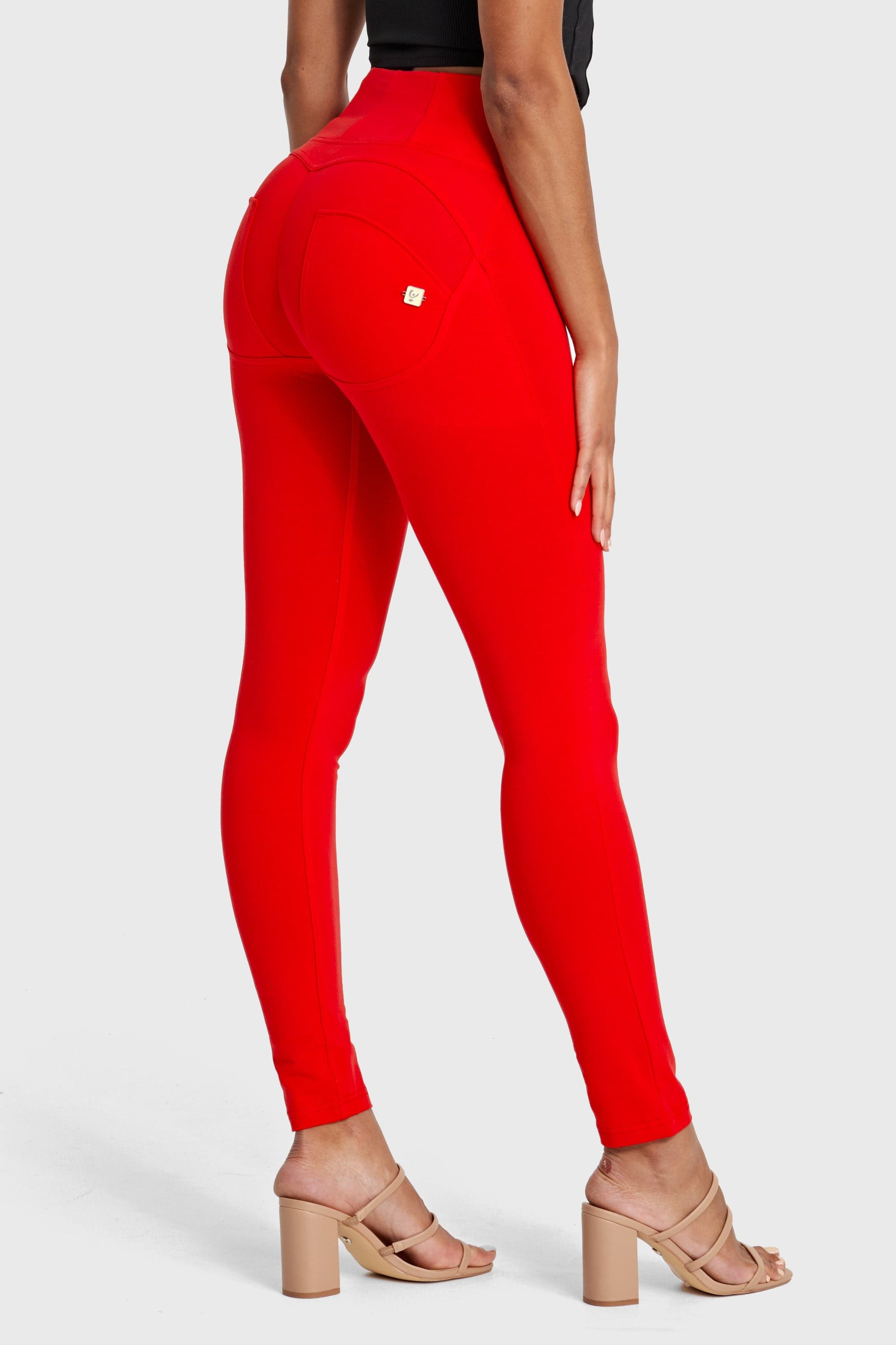 WR.UP® Fashion - High Waisted - Full Length - Red 1