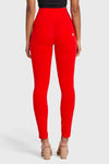 WR.UP® Fashion - High Waisted - Full Length - Red 8