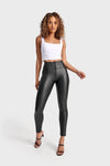 WR.UP® Faux Leather - High Waisted - Full Length  - Black 3