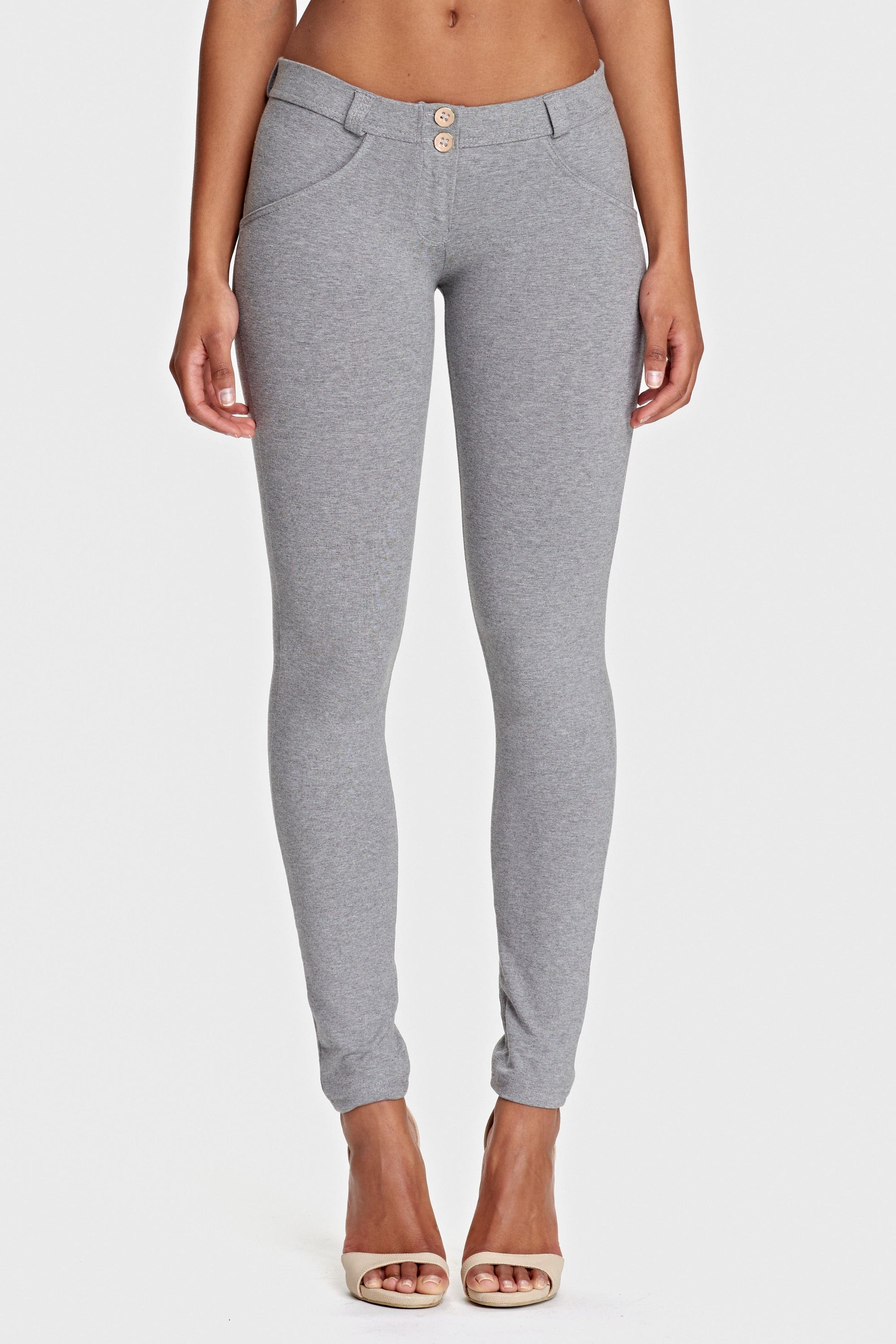 WR.UP® Fashion - Low Rise - Full Length - Melange Grey 2