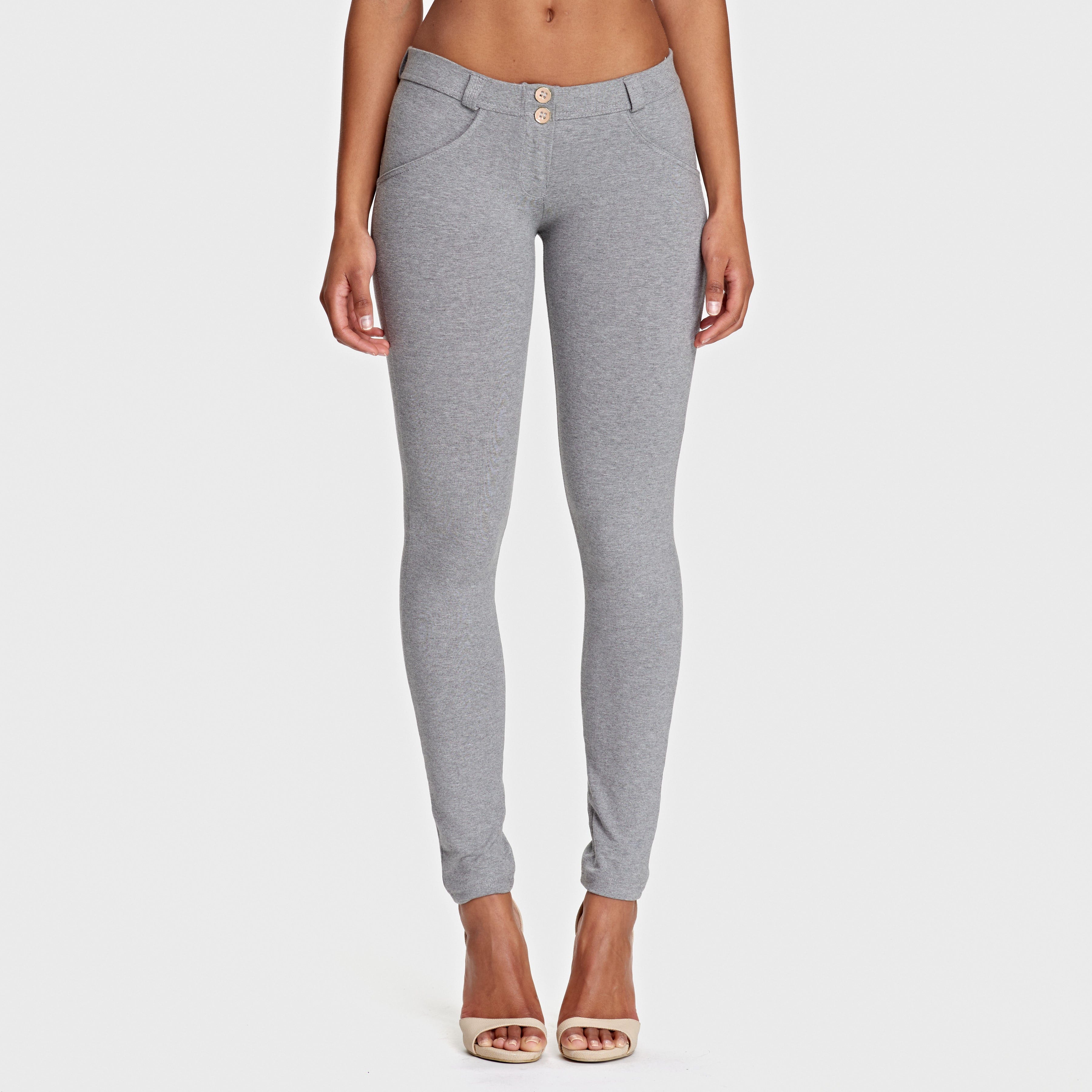 WR.UP® Fashion - Low Rise - Full Length - Melange Grey 2