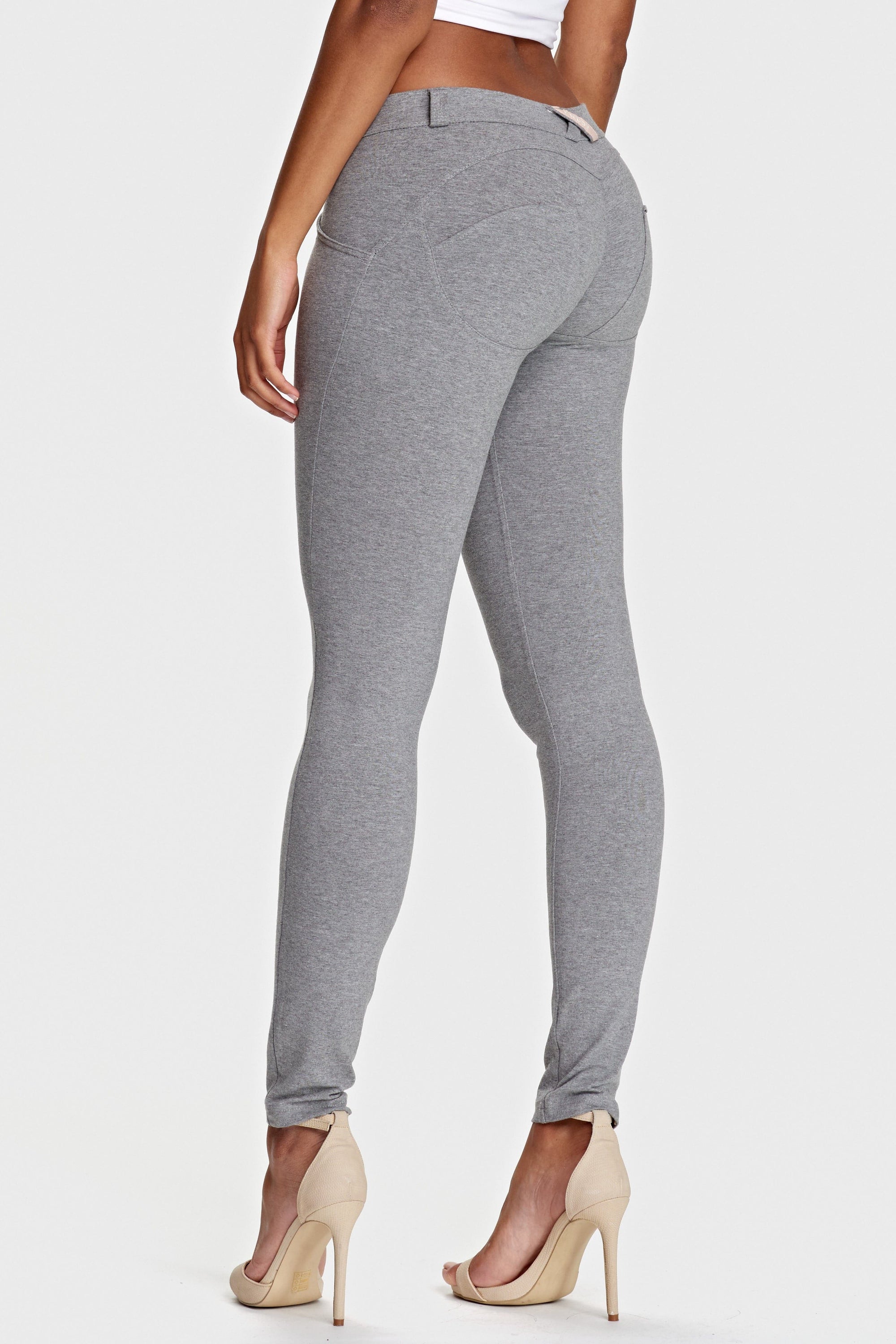 WR.UP® Fashion - Low Rise - Full Length - Melange Grey 3