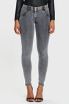WR.UP® Denim - Mid Rise - Full Length - Grey + Yellow Stitching 2