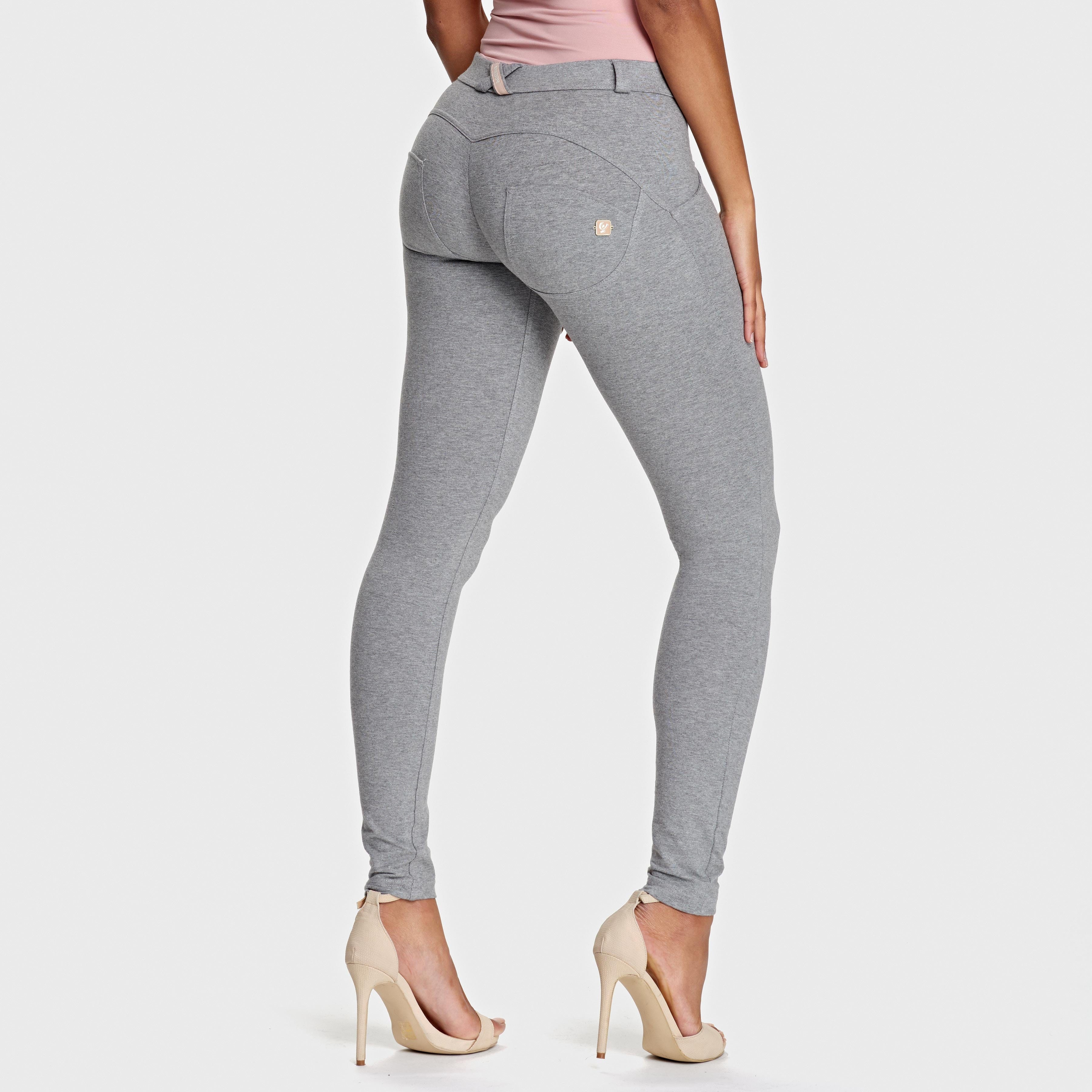 WR.UP® Fashion - Mid Rise - Full Length - Melange Grey 1