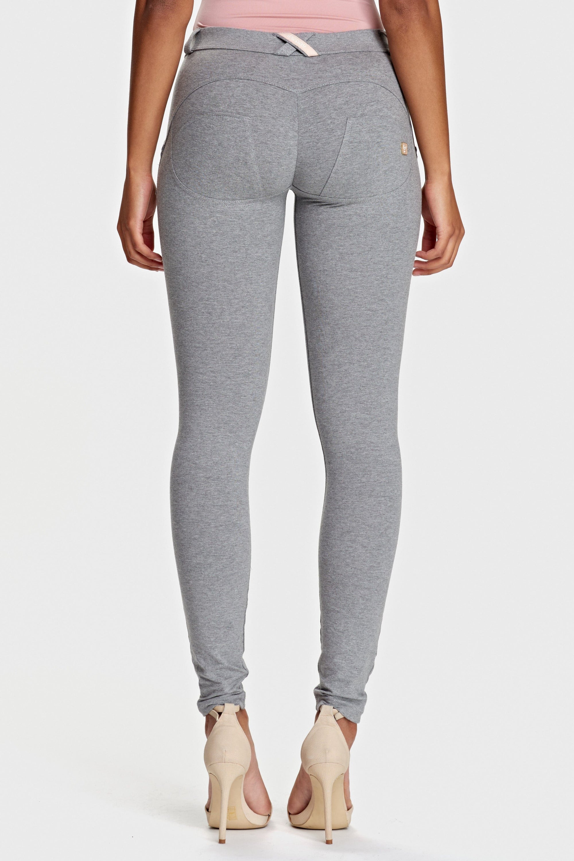 WR.UP® Fashion - Mid Rise - Full Length - Melange Grey 5