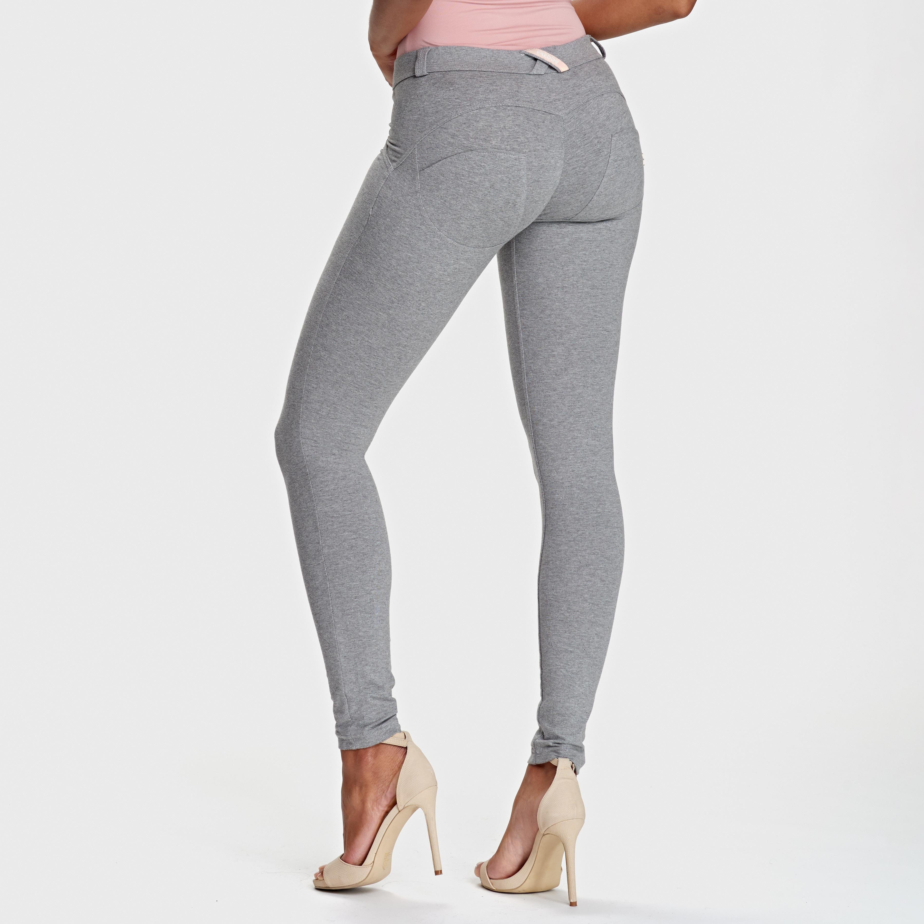 WR.UP® Fashion - Mid Rise - Full Length - Melange Grey 3