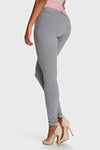 WR.UP® Fashion - Mid Rise - Full Length - Melange Grey 3