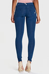 WR.UP® Denim - Mid Rise - Full Length - Dark Blue + Blue Stitching 6