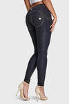 WR.UP® Denim - Mid Rise - Full Length - Black + Yellow Stitching 5