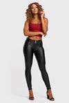 WR.UP® Faux Leather - Mid Rise - Full Length - Black 7