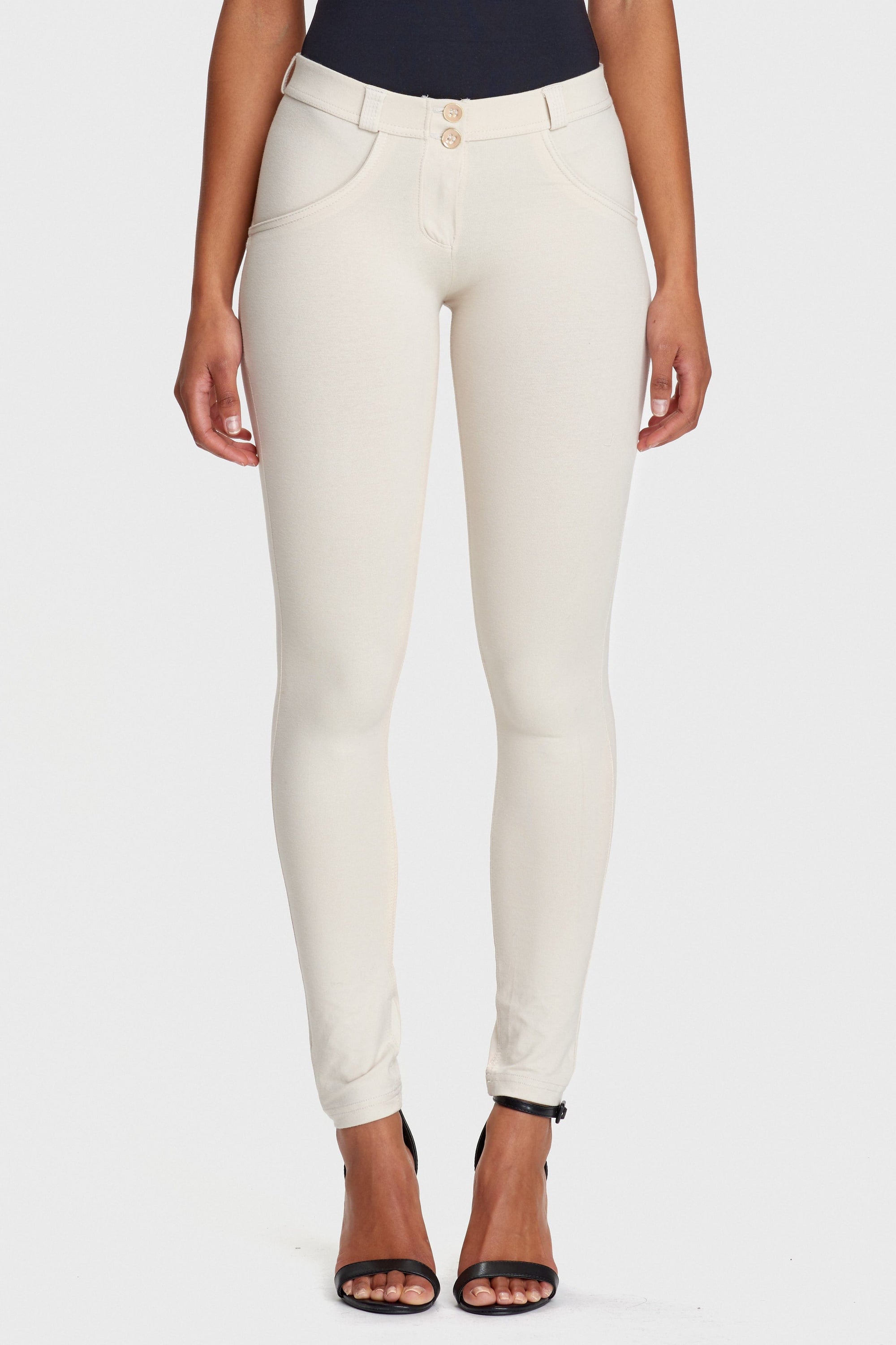 WR.UP® Fashion - Mid Rise - Full Length - Light Beige 2