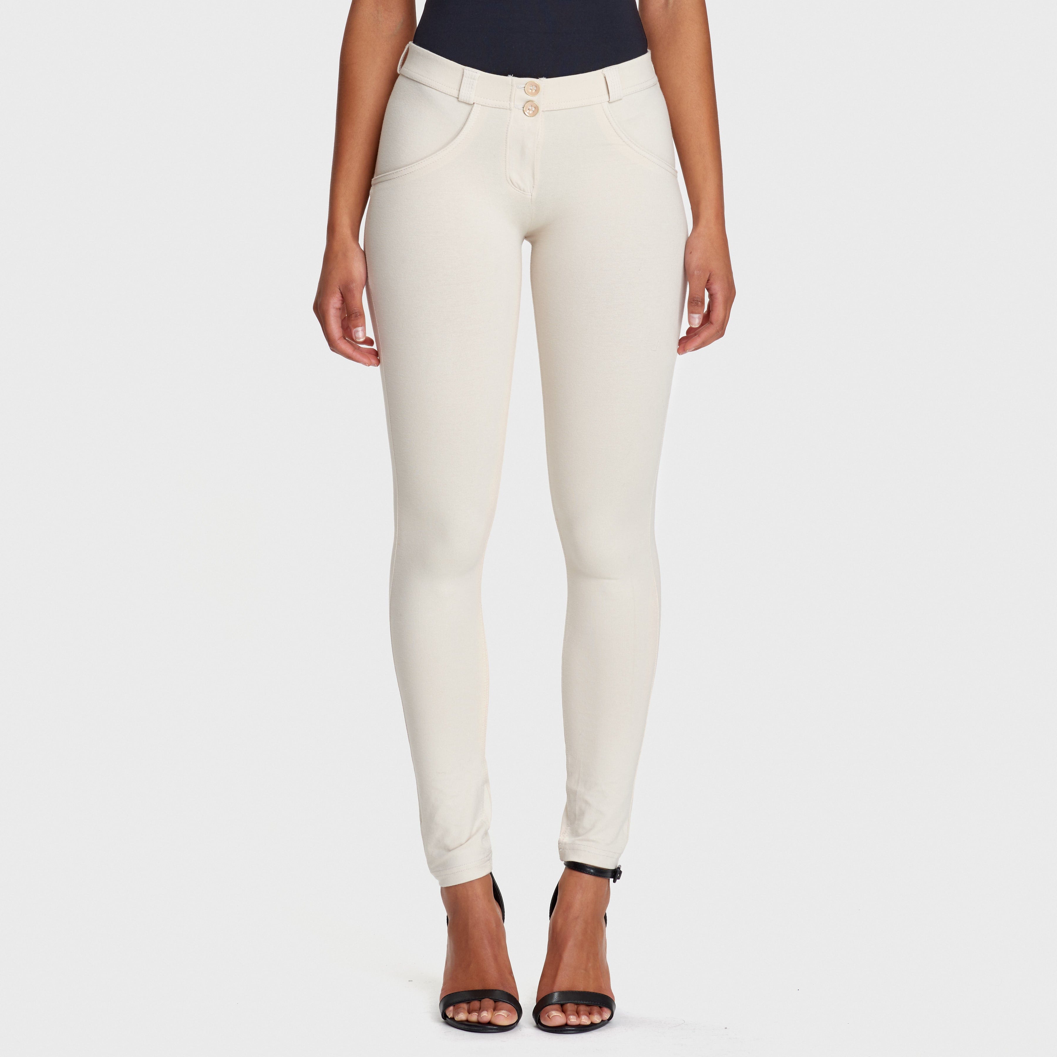 WR.UP® Fashion - Mid Rise - Full Length - Light Beige 2