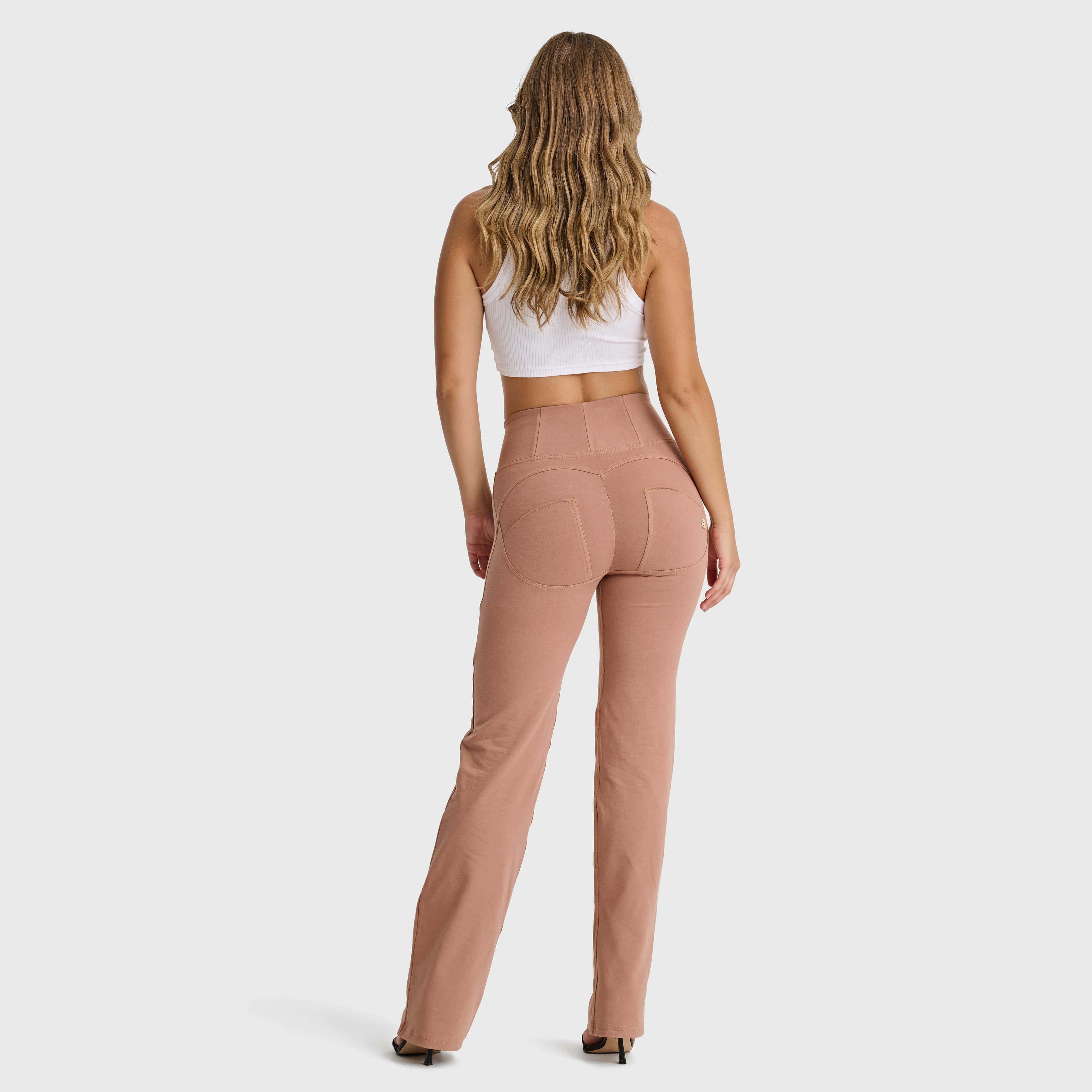 WR.UP® Fashion - High Waisted - Straight Flare - Mocha 3
