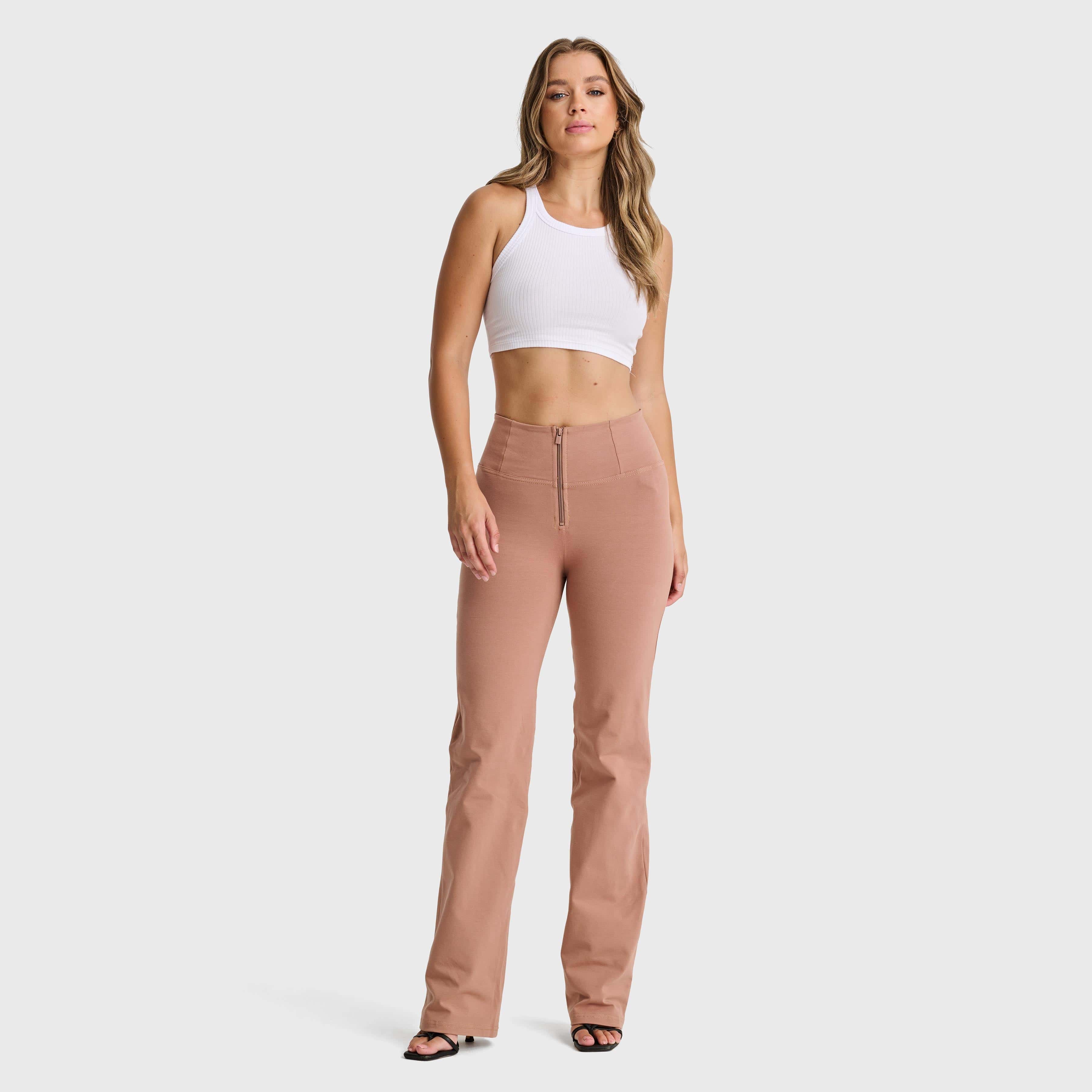WR.UP® Fashion - High Waisted - Straight Flare - Mocha 2