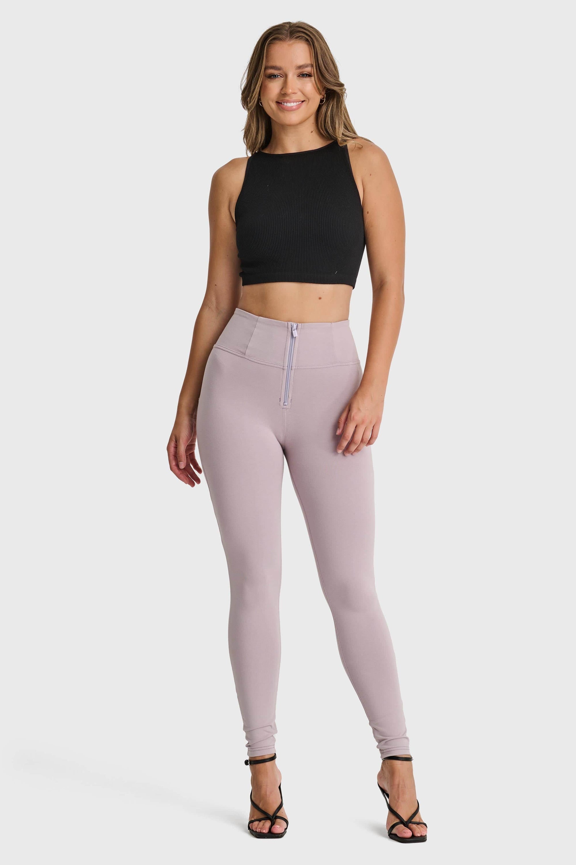 WR.UP® Fashion - High Waisted - Full Length - Light Grey 4