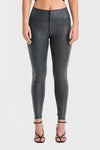 WR.UP® Snake Skin - High Waisted - Full Length - Black 2