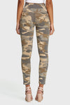 WR.UP® Fashion 3 Button - High Waisted - 7/8 Length - Sand Camo 10