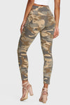 WR.UP® Fashion 3 Button - High Waisted - 7/8 Length - Sand Camo 7
