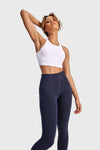 WR.UP® Fashion - High Waisted - 7/8 Length - Navy Blue 5