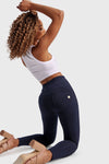 WR.UP® Fashion - High Waisted - 7/8 Length - Navy Blue 6