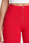 WR.UP® Fashion - High Waisted - 7/8 Length - Red 7