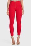 WR.UP® Fashion - High Waisted - 7/8 Length - Red 3
