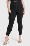 WR.UP® Curvy Fashion - Zip High Waisted - 7/8 Length - Black 5
