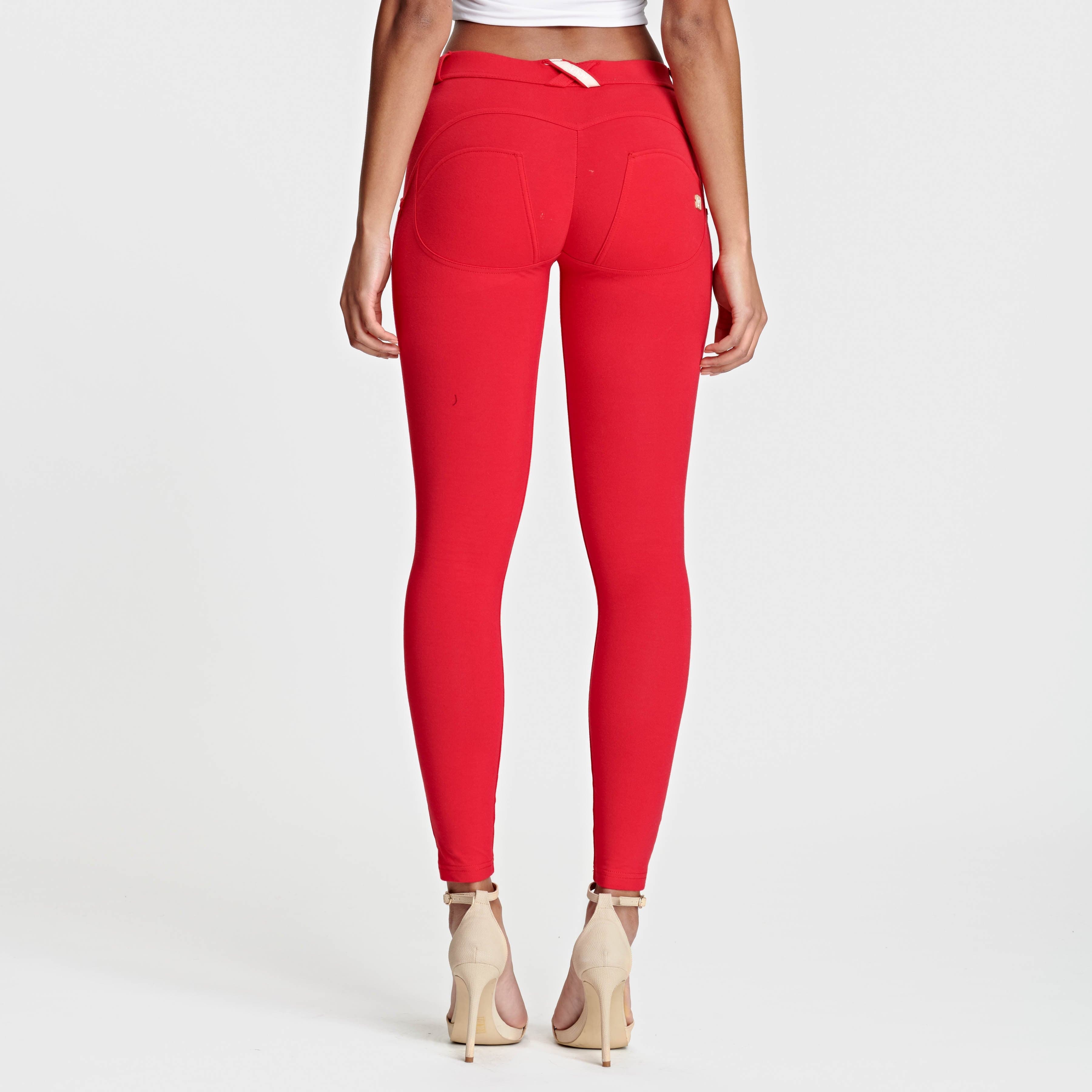 WR.UP® Fashion - Mid Rise - Full Length - Red 3