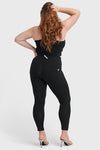 WR.UP® Curvy Fashion - High Waisted - 7/8 Length - Black 5