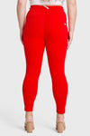 WR.UP® Curvy Fashion - High Waisted - Full Length - Red 4
