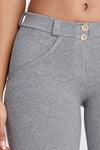 WR.UP® Fashion - Mid Rise - 7/8 Length - Melange Grey 8
