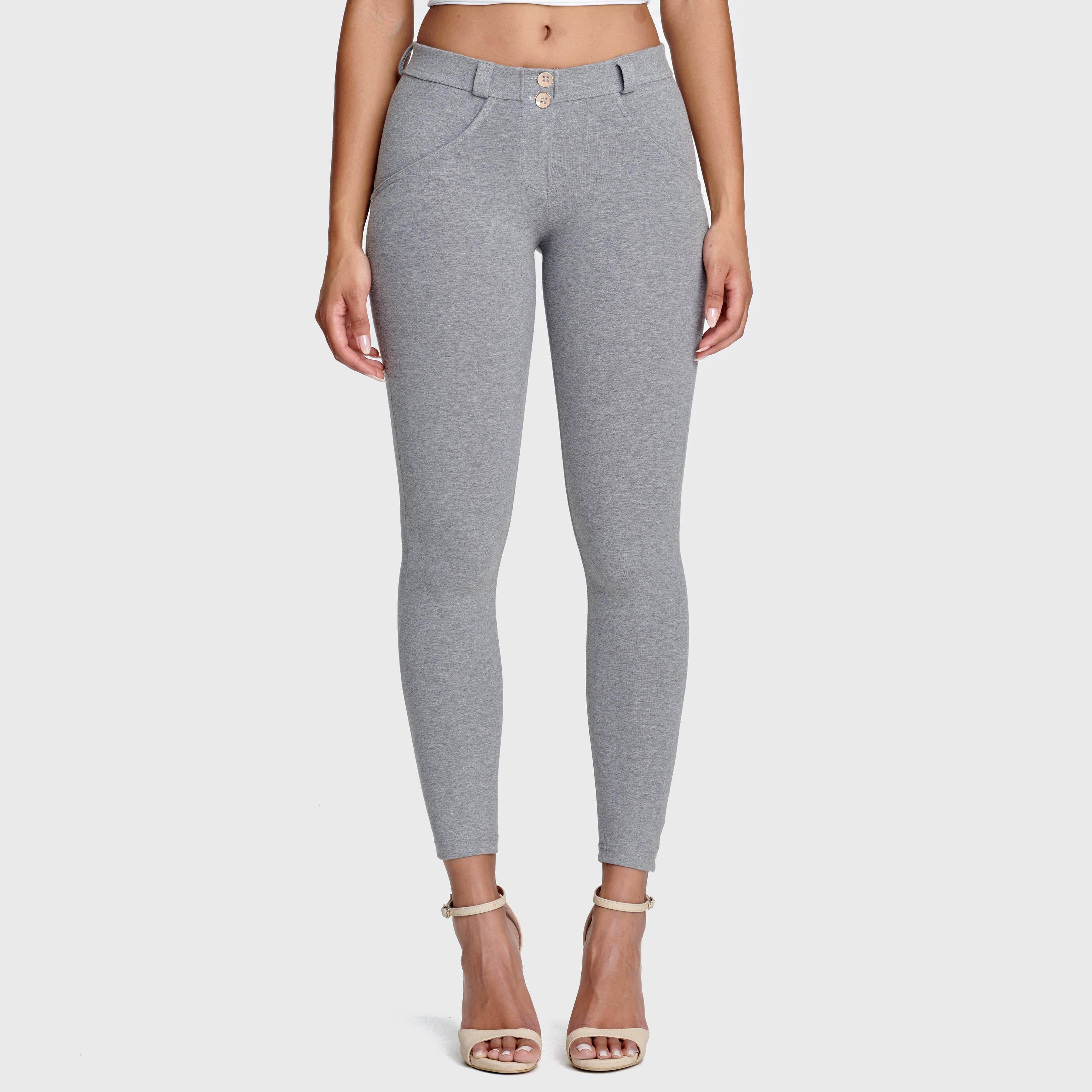 WR.UP® Fashion - Mid Rise - 7/8 Length - Melange Grey 2