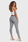 WR.UP® Fashion - Mid Rise - 7/8 Length - Melange Grey 6