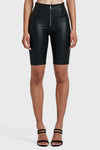 WR.UP® Metallic Lurex - High Waisted - Biker Shorts - Midnight Black 9