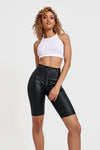 WR.UP® Metallic Lurex - High Waisted - Biker Shorts - Midnight Black 3