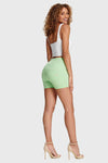 WR.UP® Fashion - High Waisted - Shorts - Pastel Green 4