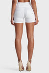 WR.UP® Fashion - High Waisted - Shorts - White 7