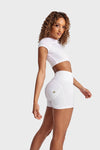 WR.UP® Fashion - High Waisted - Shorts - White 3