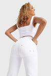 WR.UP® Snug Jeans - High Waisted - Cropped - White 4