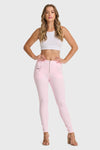 WR.UP® Snug Jeans - High Waisted - 7/8 Length - Baby Pink 3